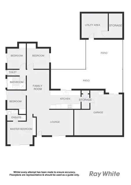 Floorplan of Homely house listing, 1 Pine Crest Dr, Kurwongbah QLD