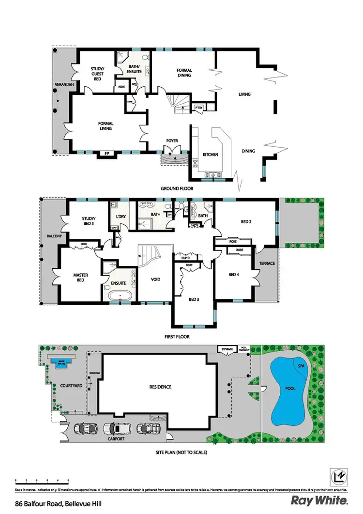 Floorplan of Homely house listing, 86 Balfour Rd, Bellevue Hill NSW
