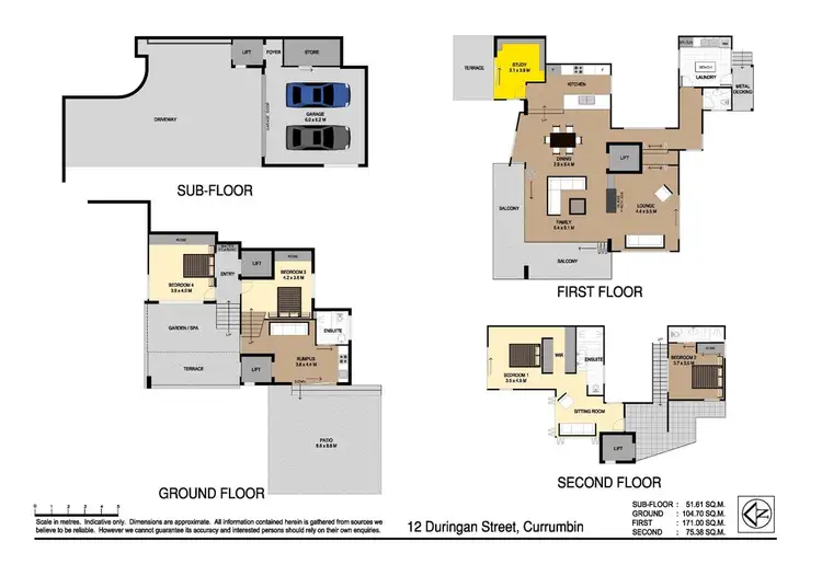 Floorplan of Homely house listing, 12 Duringan St, Currumbin QLD