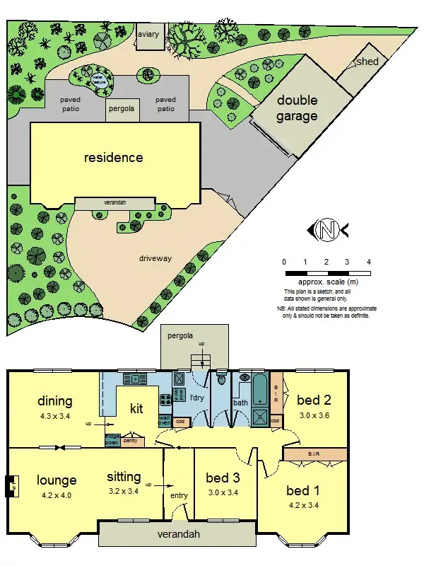 Floorplan of Homely house listing, 598 Springvale Rd, Wheelers Hill VIC