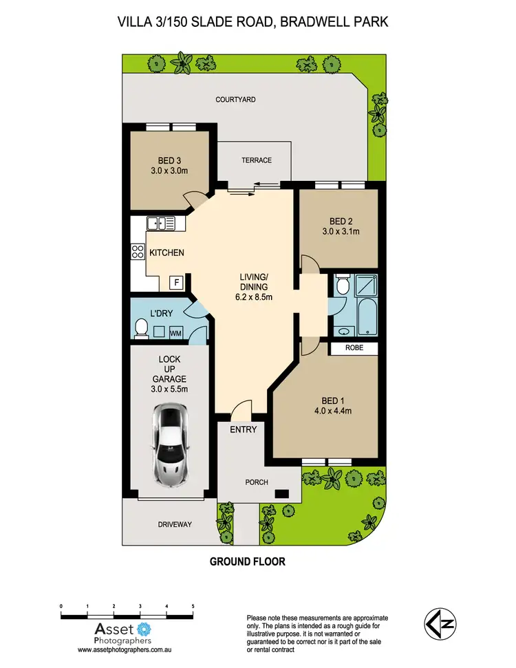 Floorplan of Homely villa listing, 3/150 Slade Rd, Bardwell Park NSW