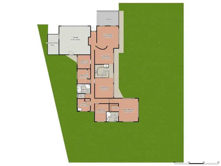 Floorplan of Homely house listing, 13 Aberdeen Ct, Banora Point NSW
