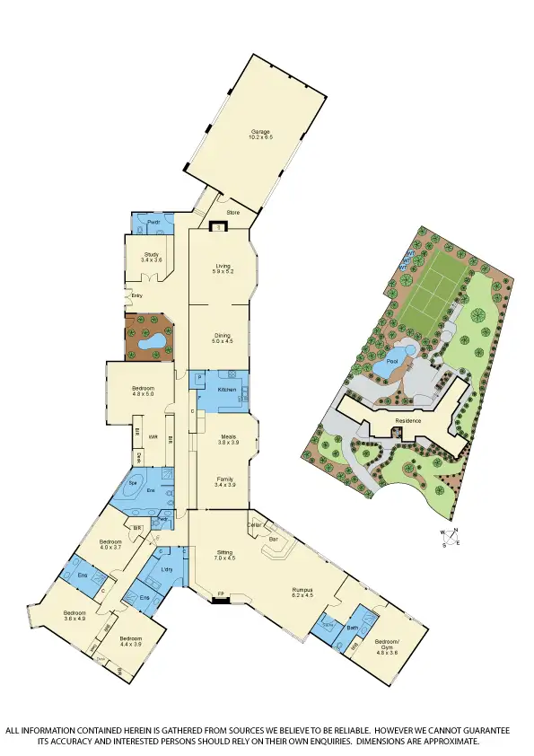 Floorplan of Homely house listing, 4 Beavis Ct, Templestowe VIC