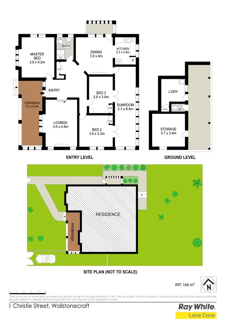 Floorplan of Homely house listing, 1 Christie St, Wollstonecraft NSW