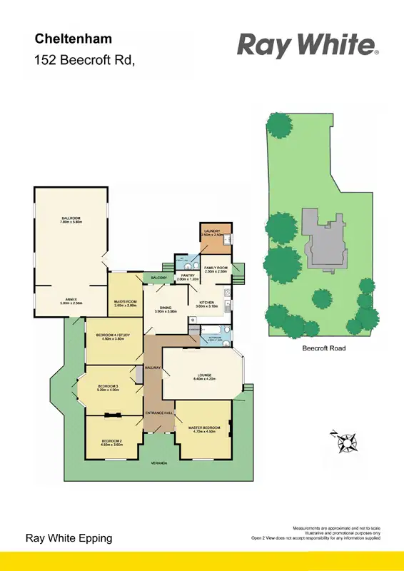 Floorplan of Homely house listing, 152 Beecroft Rd, Cheltenham NSW