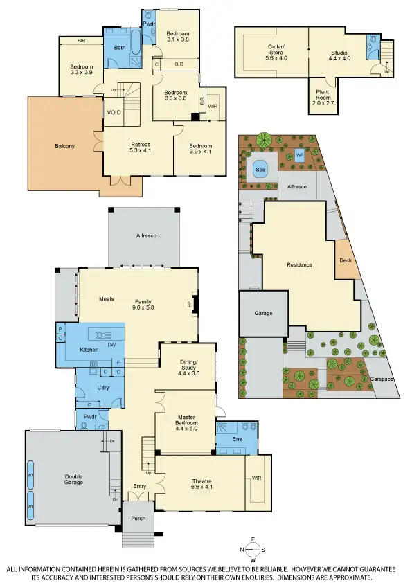 Floorplan of Homely house listing, 2 Robert St, Bulleen VIC