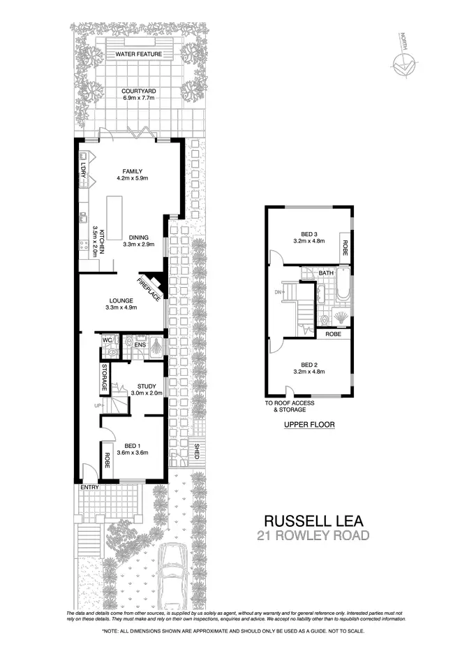 Floorplan of Homely house listing, 21 Rowley Rd, Russell Lea NSW