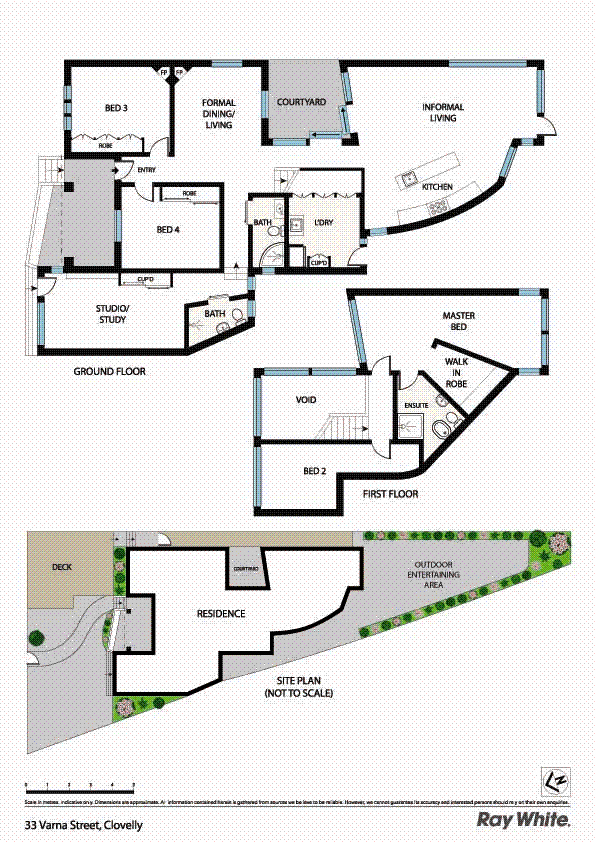 Floorplan of Homely house listing, 33 Varna St, Clovelly NSW