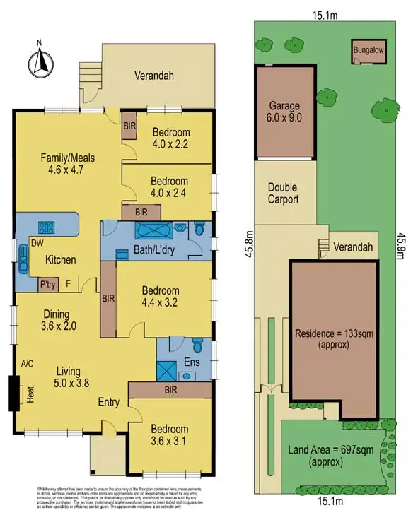 Floorplan of Homely house listing, 35 Eley Rd, Blackburn South VIC