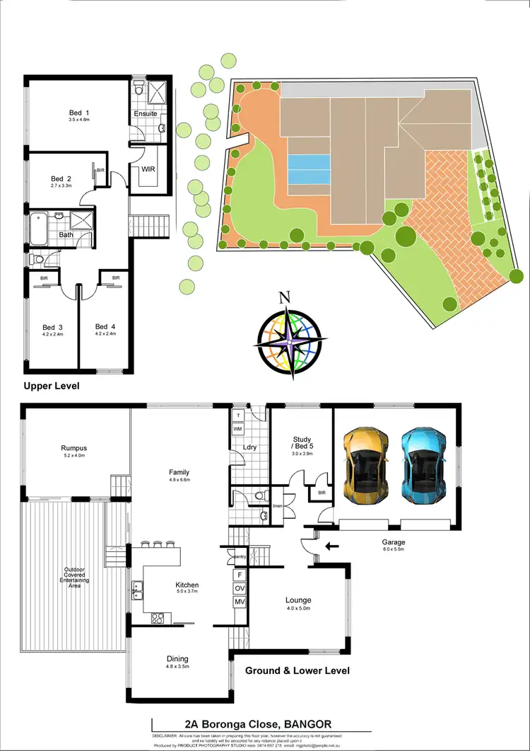 Floorplan of Homely house listing, 2a Boronga Pl, Bangor NSW