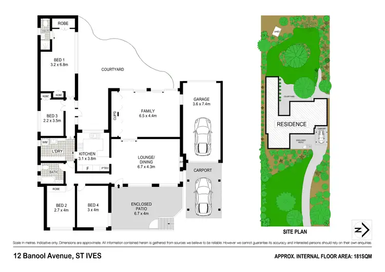 Floorplan of Homely house listing, 12 Banool Ave, St Ives NSW