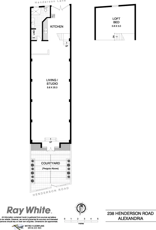 Floorplan of Homely house listing, 238 Henderson Rd, Alexandria NSW