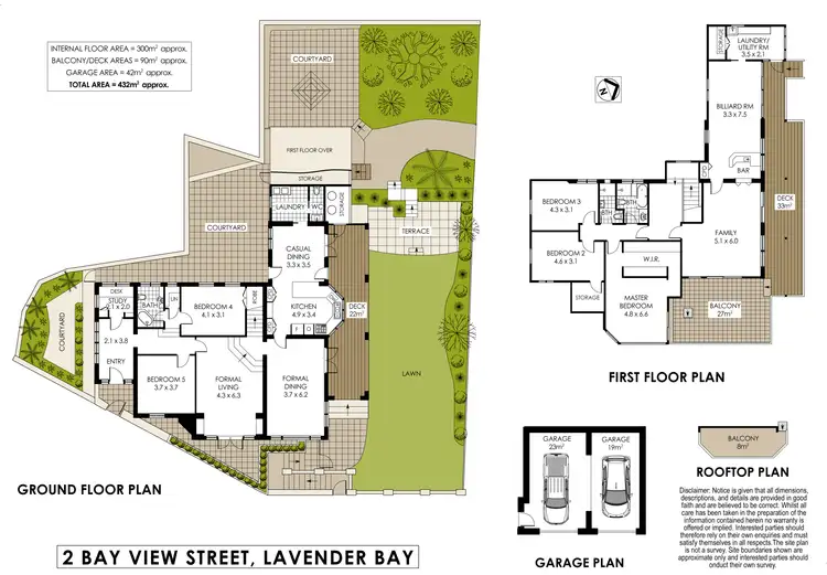 Floorplan of Homely house listing, 2 Bay View St, Lavender Bay NSW
