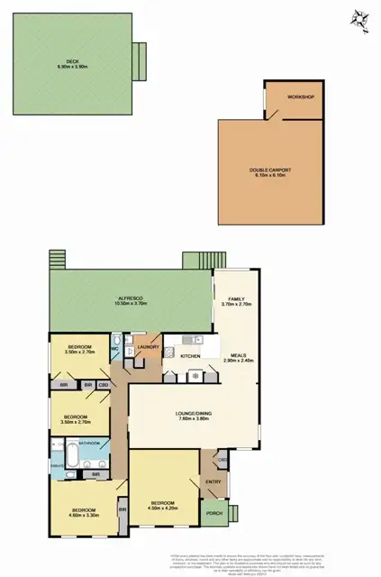 Floorplan of Homely house listing, 6 Piper Rd, Ferntree Gully VIC