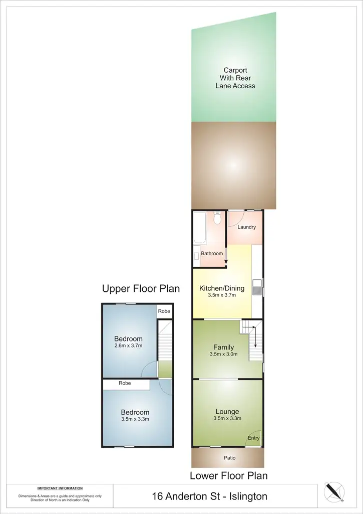 Floorplan of Homely house listing, 16 Anderton St, Islington NSW