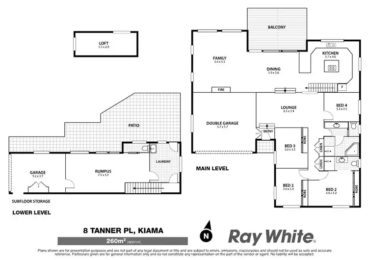 Floorplan of Homely house listing, 8 Tanner Pl, Kiama NSW