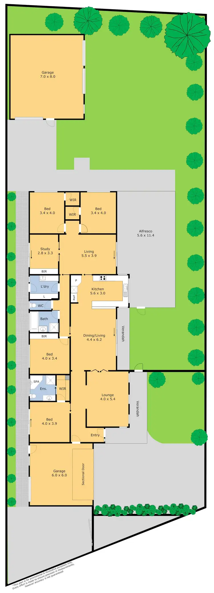 Floorplan of Homely house listing, 23 Pineview Ct, Lara VIC