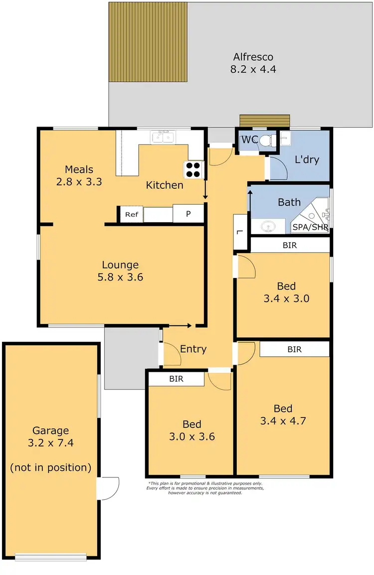 Floorplan of Homely house listing, 52 Rollins Rd, Bell Post Hill VIC