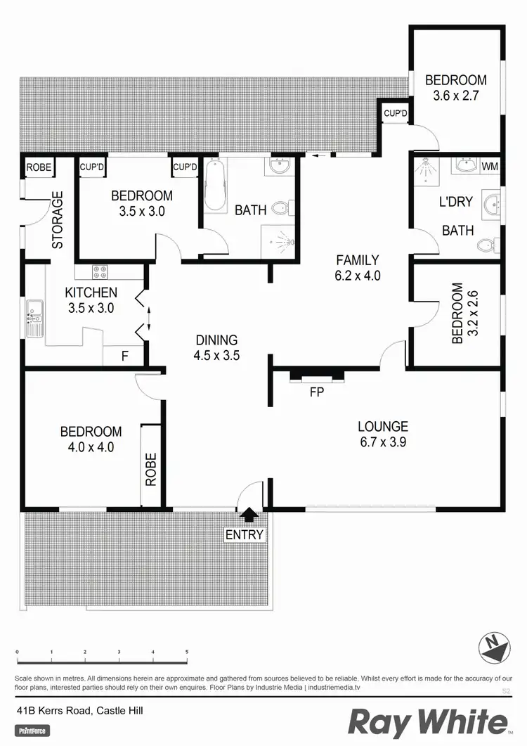 Floorplan of Homely house listing, 41b Kerrs Rd, Castle Hill NSW