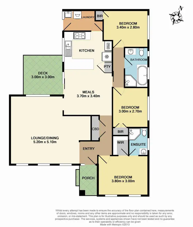 Floorplan of Homely house listing, 1/13 Jamieson Ave, Rowville VIC