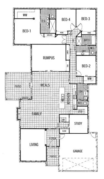Floorplan of Homely house listing, 9 Ballindoch Pl, Dubbo NSW