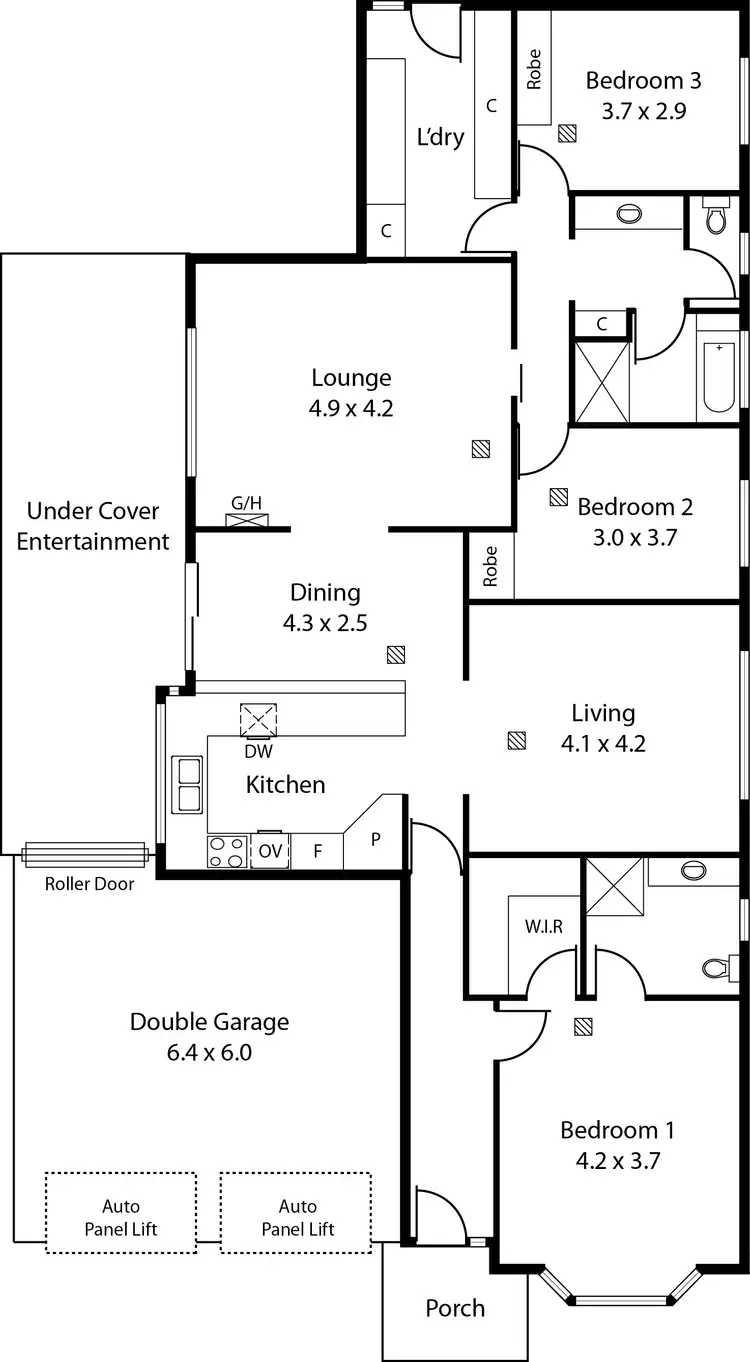 Floorplan of Homely house listing, 12A Chester St, Lockleys SA