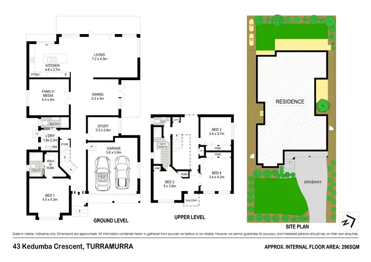 Floorplan of Homely house listing, 43 Kedumba Cres, Turramurra NSW