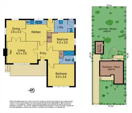 Floorplan of Homely house listing, 7 Cumming St, Burwood VIC