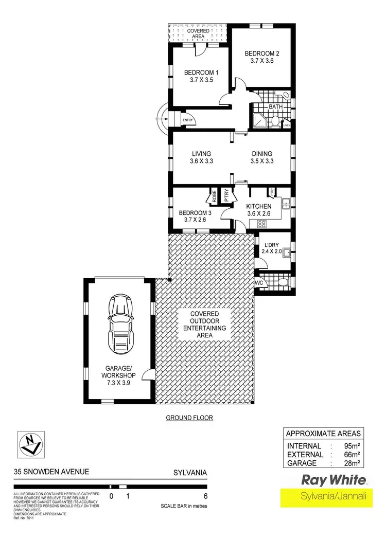 Floorplan of Homely house listing, 35 Snowden Ave, Sylvania NSW