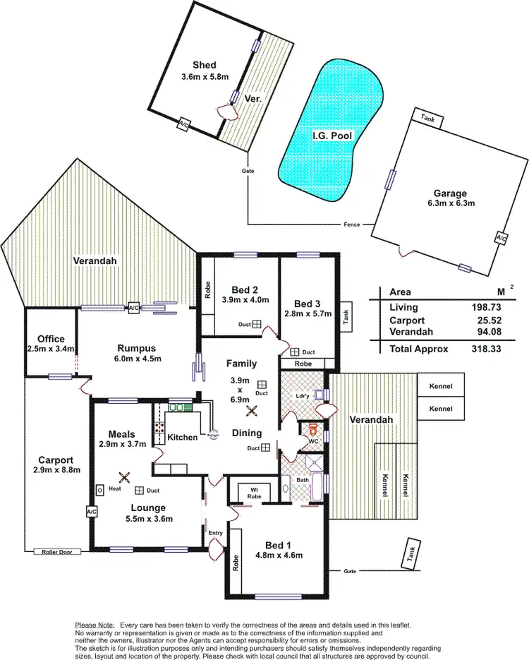 Floorplan of Homely house listing, 17 Chelmsford Gr, Andrews Farm SA
