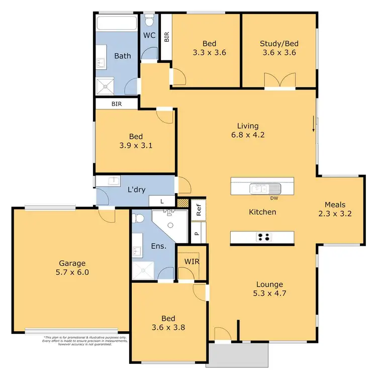 Floorplan of Homely house listing, 18-20 Moorhen Dr, Lara VIC