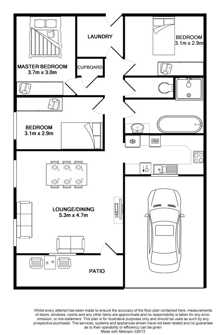 Floorplan of Homely house listing, 1/27 Nicholson St, Allenstown QLD