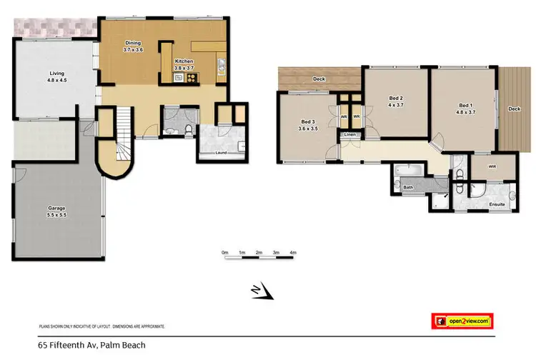 Floorplan of Homely house listing, 62 Fifteenth Ave, Palm Beach QLD