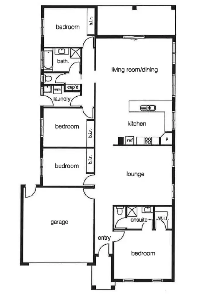 Floorplan of Homely house listing, 3 Boathouse Pl, Point Cook VIC