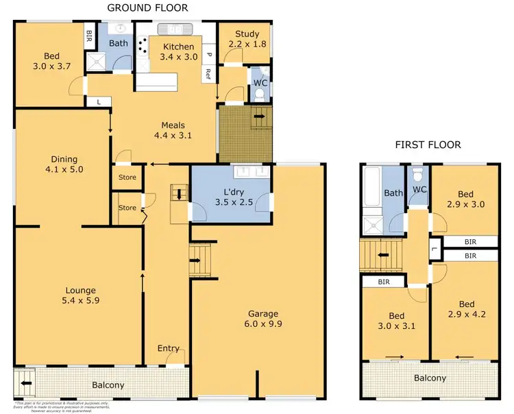 Floorplan of Homely house listing, 68 Rollins Rd, Bell Post Hill VIC