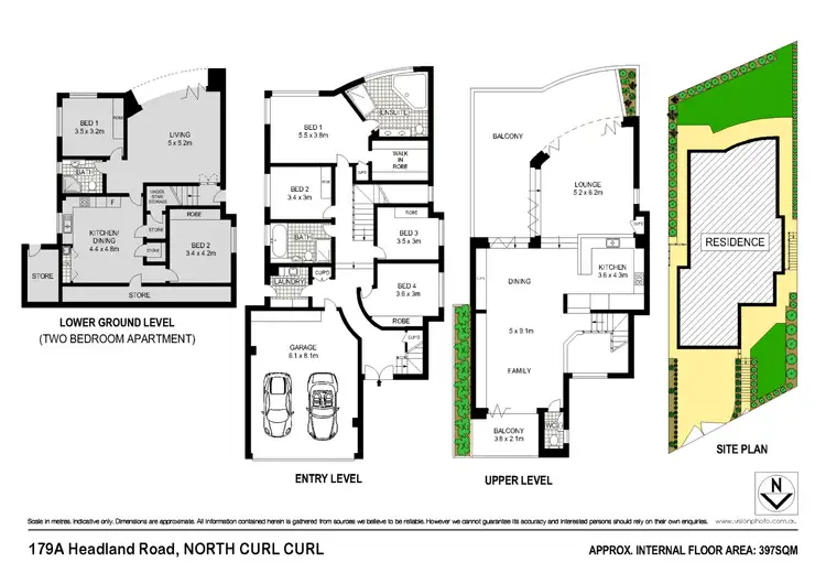 Floorplan of Homely house listing, 179a Headland Rd, North Curl Curl NSW