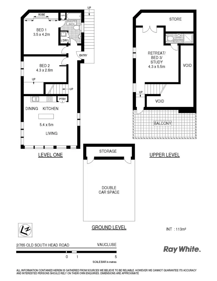 Floorplan of Homely apartment listing, 2/765 Old South Head Rd, Vaucluse NSW