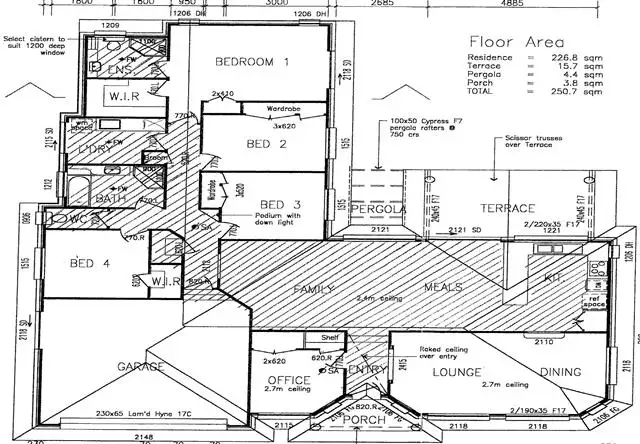Floorplan of Homely house listing, 6 Monroe Pl, Mcdowall QLD