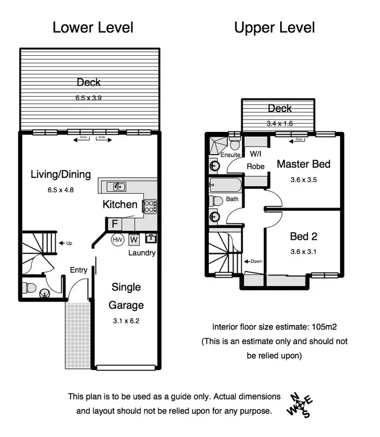 Floorplan of Homely townhouse listing, 6/17 Arthur Tce, Red Hill QLD