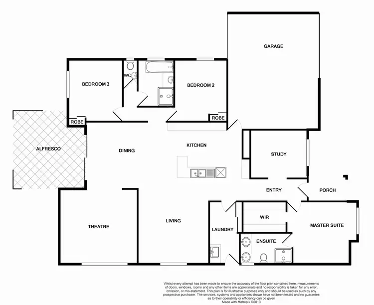 Floorplan of Homely house listing, 19 Viewline Way, Lyndhurst VIC