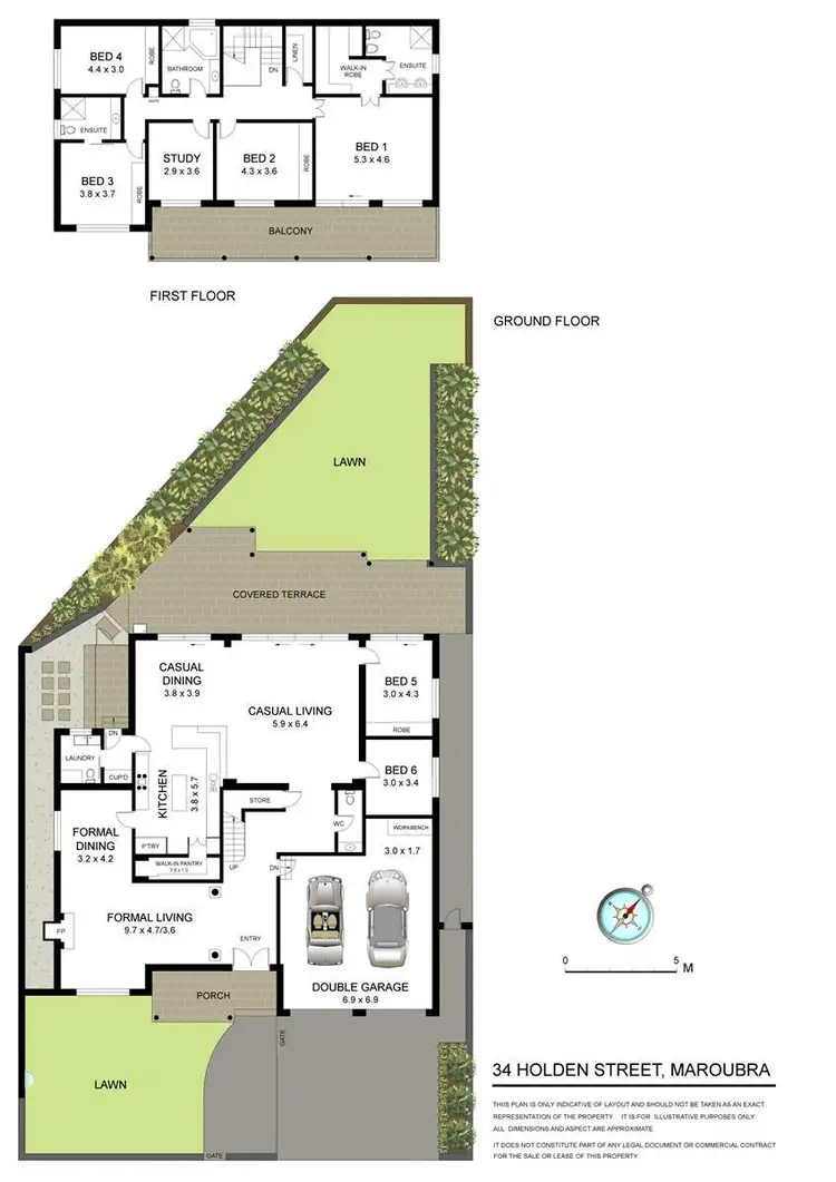 Floorplan of Homely house listing, 34 Holden St, Maroubra NSW