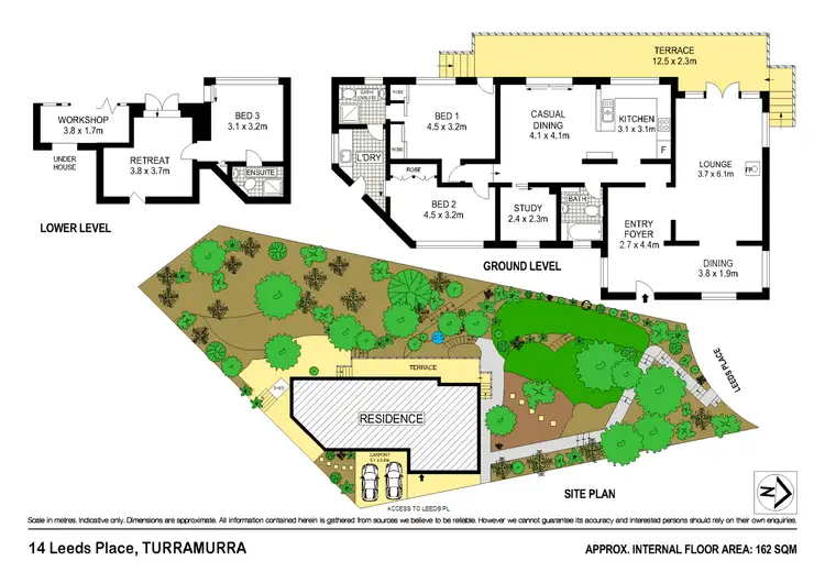 Floorplan of Homely house listing, 14 Leeds Pl, Turramurra NSW