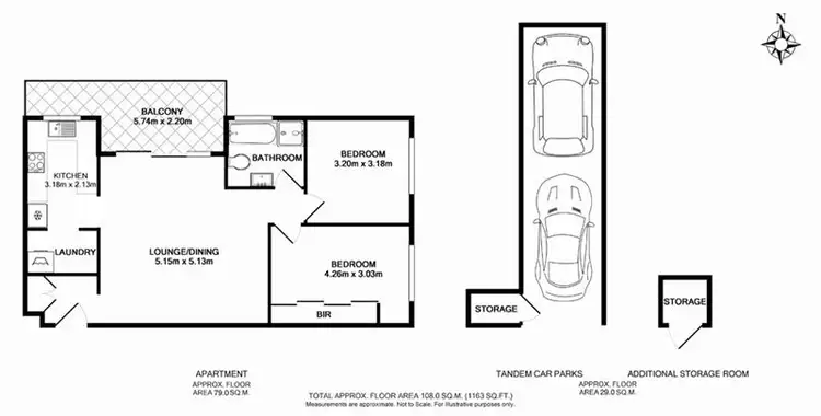 Floorplan of Homely apartment listing, 7/9 Young St, Vaucluse NSW