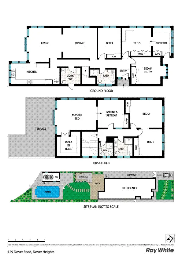 Floorplan of Homely house listing, 129 Dover Rd, Rose Bay NSW