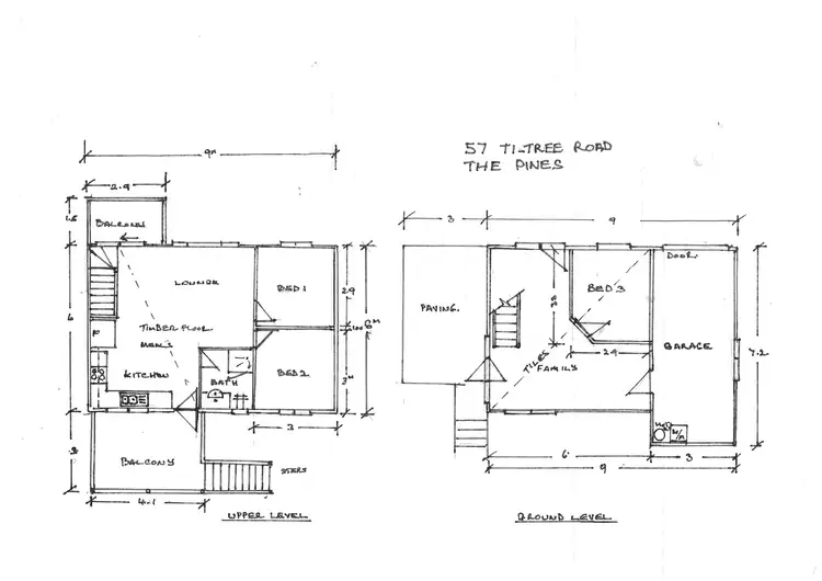 Floorplan of Homely house listing, 57 Ti-Tree Road, The Pines SA 5577