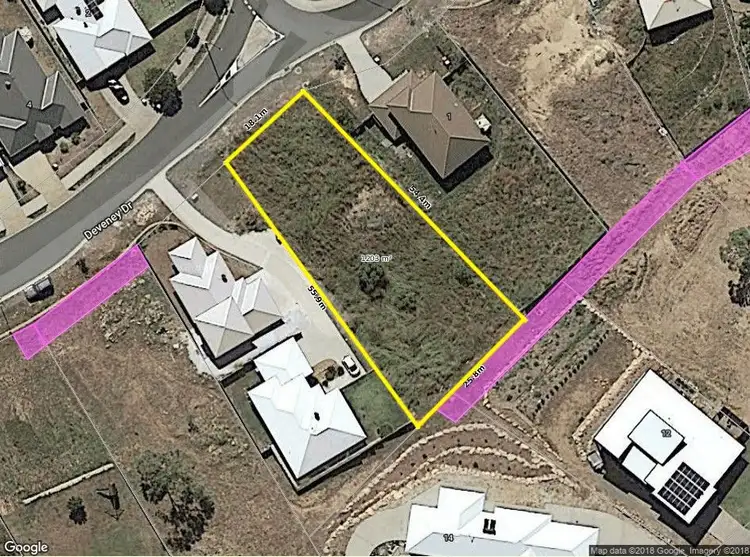 Floorplan of Homely land listing, 3 Deveney Drive, Kirkwood QLD 4680