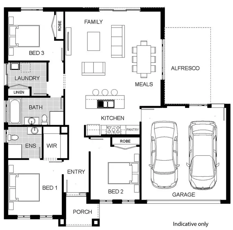 Floorplan of Homely house listing, 9 Sanctuary Close, Cobram VIC 3644