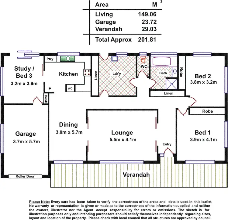 Floorplan of Homely house listing, 4 Julia Terrace, Kadina SA 5554