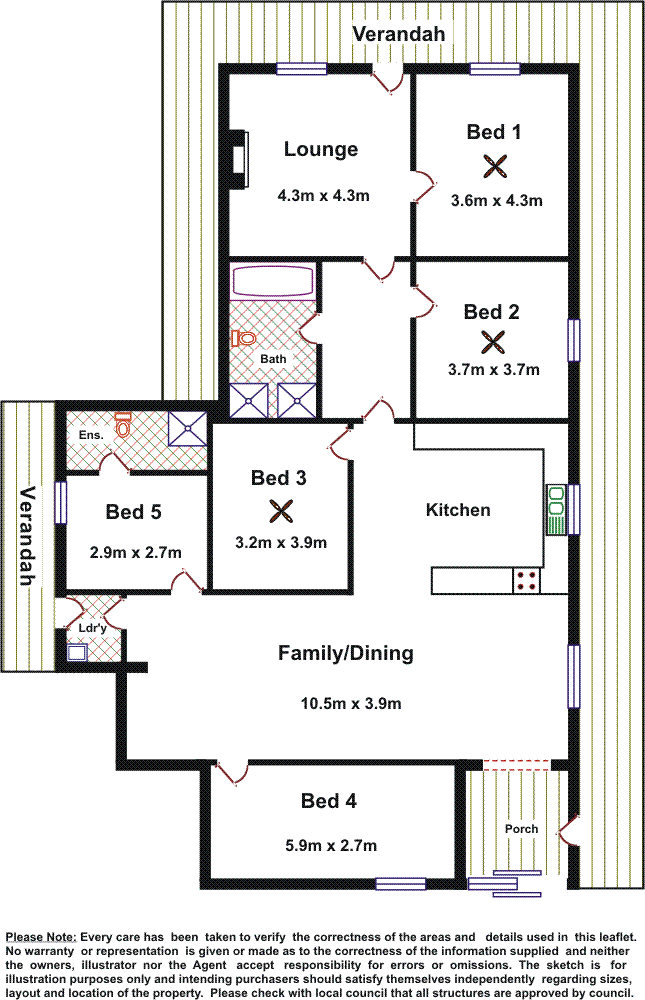Floorplan of Homely house listing, 238 Moonta - Wallaroo Road, Moonta SA 5558