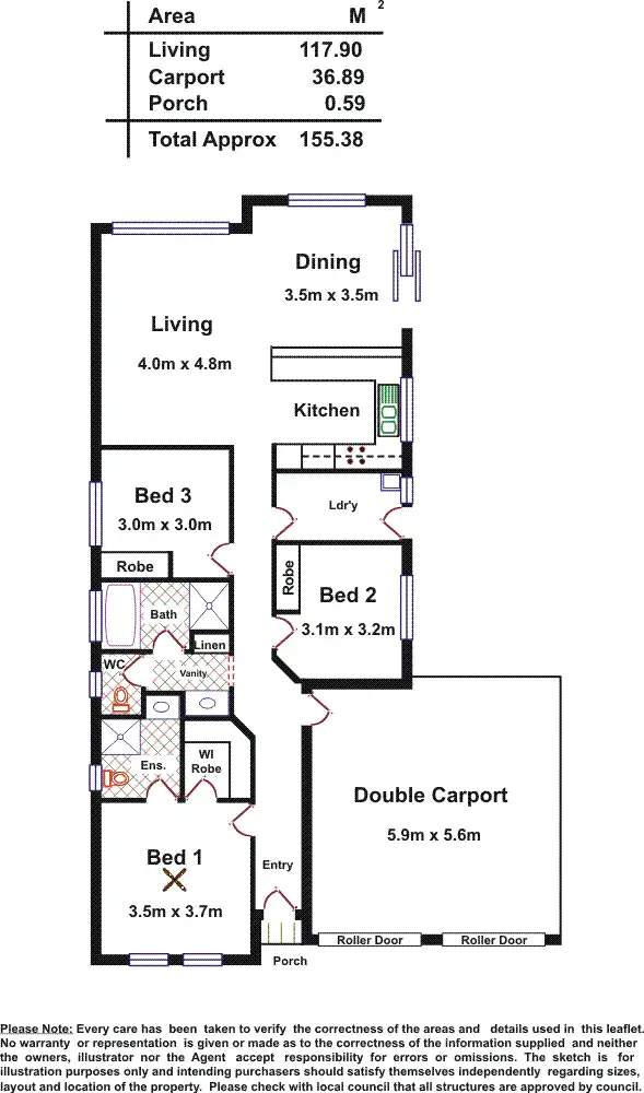Floorplan of Homely house listing, 11 Islesworth Street, North Beach SA 5556